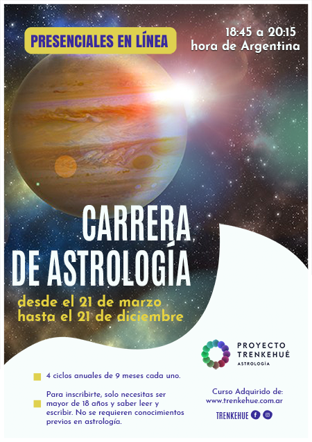 Carrera de Astrología